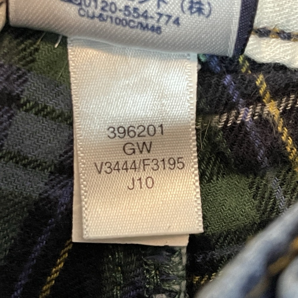 Lands End Men Flannel Lined Relaxed Taper Jean 33x28* Workwear Gorpcore Outdoors - Picture 10 of 10